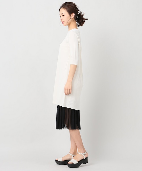 ともちゃん　スピックアンドスパン　バックプリーツワンピース Spick & Span（スピックアンドスパン）の「≪追加≫バック