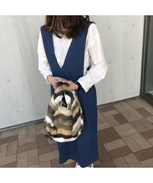 copine（コピン）の「大人気！！Vネックウエストシャーリングコットンレースブラウス（4color）【クリックポスト対象商品】（シャツ/ブラウス・レディース・その他）」の5枚目の写真