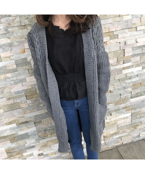copine（コピン）の「大人気！！Vネックウエストシャーリングコットンレースブラウス（4color）【クリックポスト対象商品】（シャツ/ブラウス・レディース・その他）」の6枚目の写真