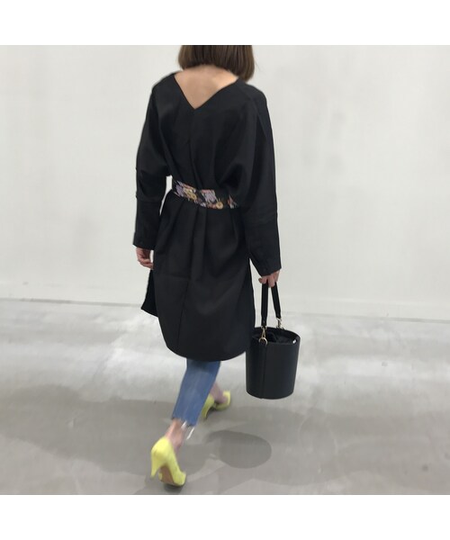 copine（コピン）の「無地×花柄リバーシブルサッシュベルト(4color）【クリックポスト対象商品】（ベルト・レディース・その他）」の15枚目の写真
