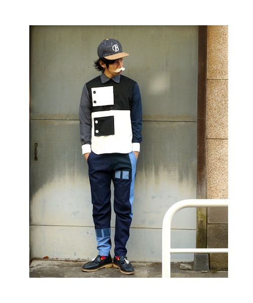 NIRAME.CO(ニラメッコ)の「ドミノぱんつ。 デニム(その他パンツ・メンズ・その他)」の2枚目の写真