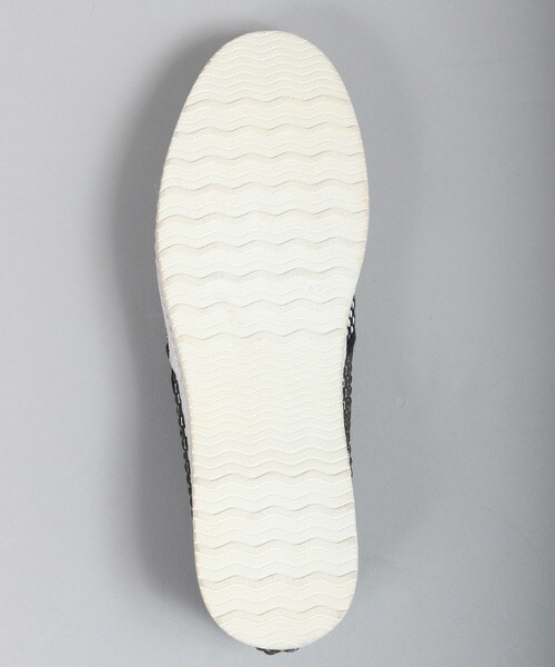 MEN'S BIGI（メンズビギ）の「メッシュ スリッポン（モカシン/デッキシューズ・メンズ・ホワイト/ホワイト×ブラック/ネイビー/インディゴブルー・S/M/L）」の16枚目の写真