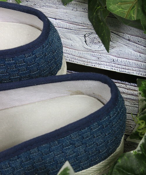 MEN'S BIGI（メンズビギ）の「メッシュ スリッポン（モカシン/デッキシューズ・メンズ・ホワイト/ホワイト×ブラック/ネイビー/インディゴブルー・S/M/L）」の15枚目の写真