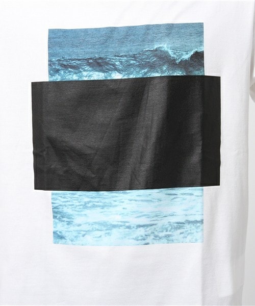 ANREALAGE（アンリアレイジ）の「ANREALAGE 『AR SILENCE』フォトプリントTシャツ（Tシャツ/カットソー・メンズ・ブルー/ピンク・48/50）」の7枚目の写真