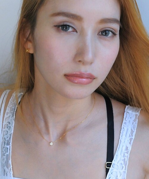 two ply（トゥープライ）の「トゥー プライ 230 フラワー ヘキサグラム ダイヤモンド ネックレス 0.18ct（ネックレス・レディース・ゴールド・40cm）」の3枚目の写真