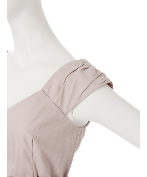 dazzlin（ダズリン）の「【sw】ベルト付タンクワンピース（ワンピース/ドレス・レディース・ブラック/ピンク/ベージュ・S/M）」の15枚目の写真