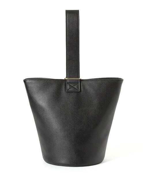 Andemiu（アンデミュウ）の「２ＷＡＹハンドルバケツＢＡＧ（バッグ・ブラック/オレンジ）」の5枚目の写真