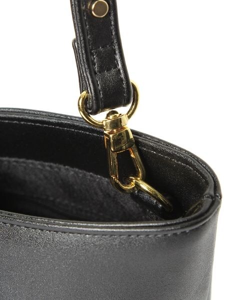 Andemiu（アンデミュウ）の「２ＷＡＹハンドルバケツＢＡＧ（バッグ・ブラック/オレンジ）」の12枚目の写真