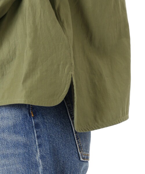 新品タグつき SLOBE IENA ミリタリーシャツ SLOBE IENA（スローブイエナ）の「《予約》100/-ミリタリーシャツ