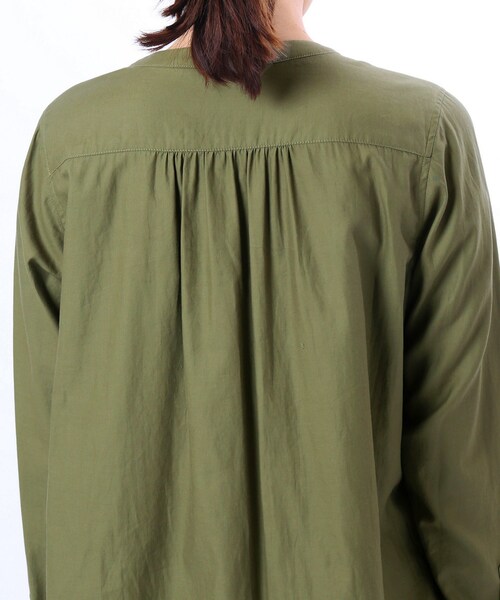 新品タグつき SLOBE IENA ミリタリーシャツ SLOBE IENA（スローブイエナ）の「《予約》100/-ミリタリーシャツ