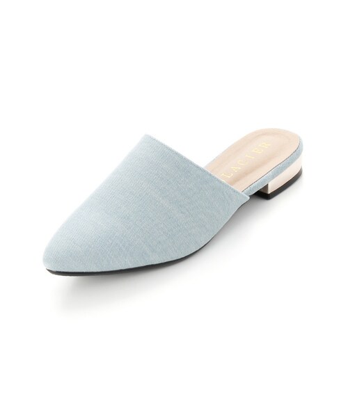 Honeys（ハニーズ）の「スリッパサンダル（サンダル・レディース・アイボリー/クロ/コン/サックス/シルバー・Ｍ/Ｌ/ＬＬ）」の4枚目の写真