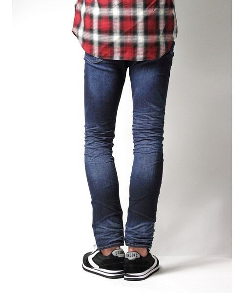 JACKROSE（ジャックローズ）の「スーパーストレッチスタンダード加工デニム(インディゴ)（パンツ・メンズ・インディゴ・S/M/L/XL）」の3枚目の写真