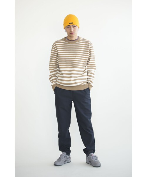cootie Progressive Border Knit Sweater｜メンズ