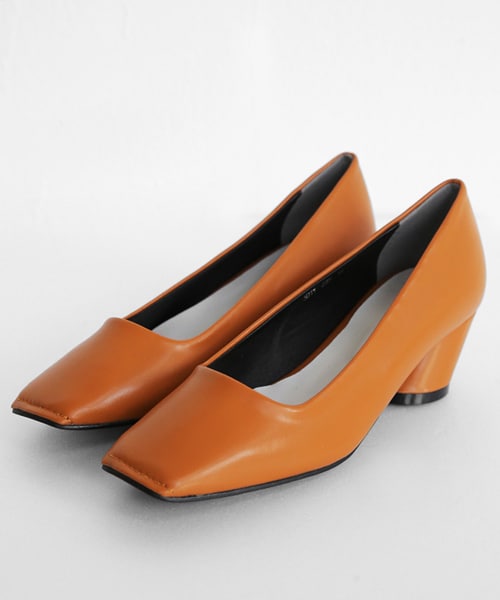 DHOLIC（ディーホリック）の「スクエアトュミドルヒールパンプス（パンプス・レディース・225/230/235/240/245/250）」の2枚目の写真
