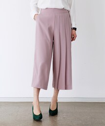 DHOLIC | バックゴムプリーツクロップドパンツ(その他パンツ)