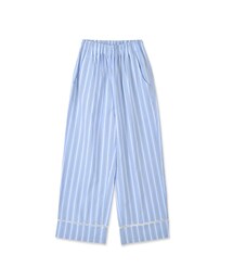 flower | stripe relax pants～ｽﾄﾗｲﾌﾟﾘﾗｯｸｽﾊﾟﾝﾂ(その他パンツ)