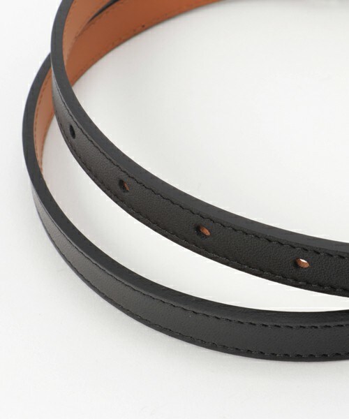 MIDWEST（ミッドウエスト）の「MAISON BOINET フラワーバッグルベルト（ベルト・レディース・ブラック・75）」の3枚目の写真