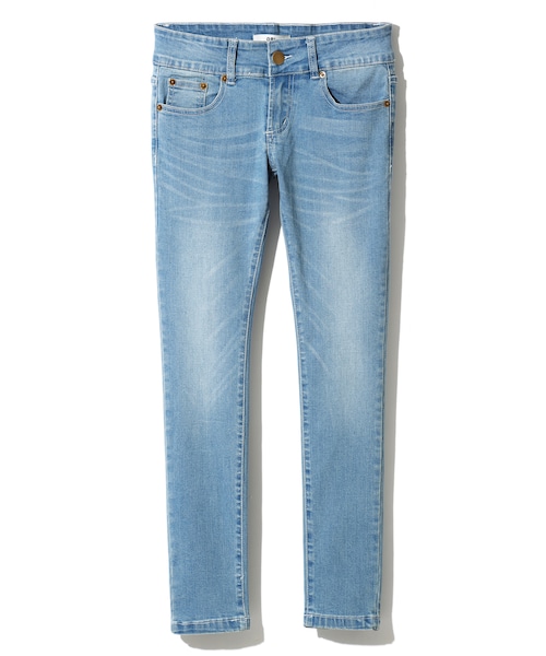 GRL（グレイル）の「ストレッチストレートデニム（デニムパンツ・レディース・ネイビー/ブルー/ライトブルー・xs/XS）」の3枚目の写真