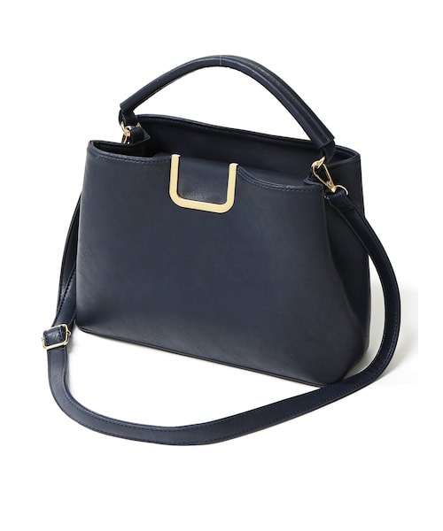 ネイビー ショルダーバッグ お洒落 19cm 楽天市場】2Wayショルダーバッグ トートバッグ B4サイズ対応