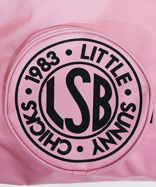 Little sunny bite（リトルサニーバイト）の「little sunny bite　コーデュラLSBバックパック　LG-055G（バックパック/リュック・レディース・ブラック/ピンク・FREE）」の7枚目の写真
