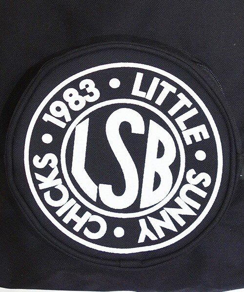 Little sunny bite（リトルサニーバイト）の「little sunny bite　コーデュラLSBバックパック　LG-055G（バックパック/リュック・レディース・ブラック/ピンク・FREE）」の6枚目の写真