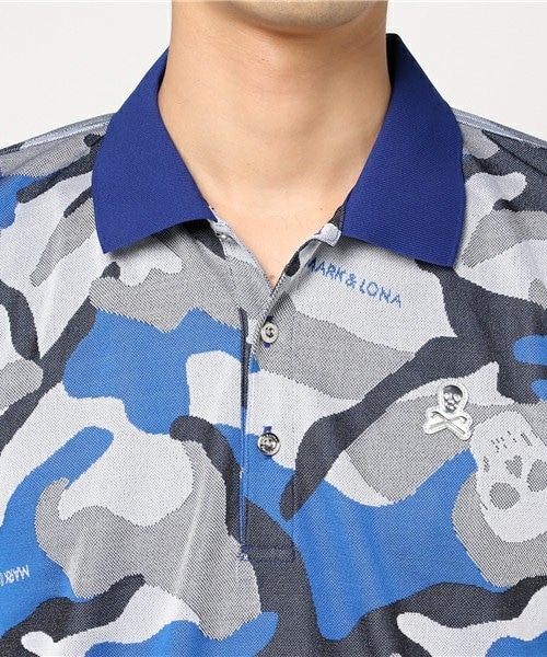 MARK & LONA（マークアンドロナ）の「Mottle Polo（ポロシャツ）」 - WEAR