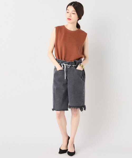MAISON EUREKA REWORK BIGGY SHORTS ブラック CITYSHOP（シティーショップ）の「MAISON EUREKA VINTAGE REWORK BIGGY