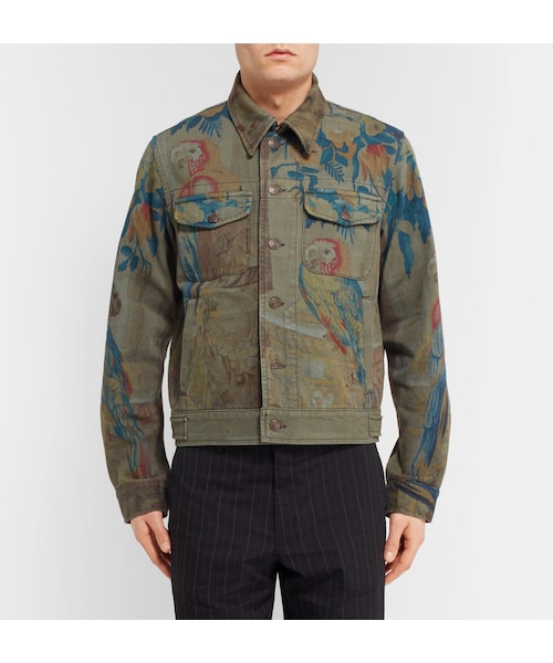 DRIES VAN NOTEN*風合いが魅力的*アニマル プリント ジャケット DRIES VAN NOTEN(ドリスヴァンノッテン)の「Dries Van Noten