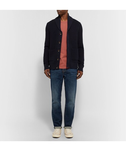 JAMES PERSE（ジェームスパース）の「James Perse Combed Cotton-Jersey T-Shirt（Tシャツ/カットソー・メンズ・Black/Red/Gray/Green/Blue/White・1/2/3/4/5）」の20枚目の写真