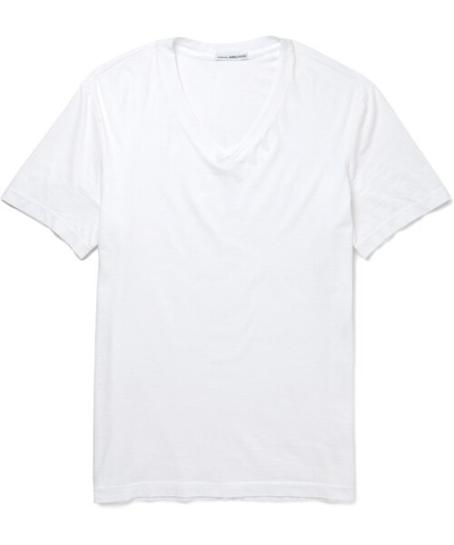 JAMES PERSE（ジェームスパース）の「James Perse Combed Cotton-Jersey T-Shirt（Tシャツ/カットソー・メンズ・Black/Red/Gray/Green/Blue/White・1/2/3/4/5）」の2枚目の写真