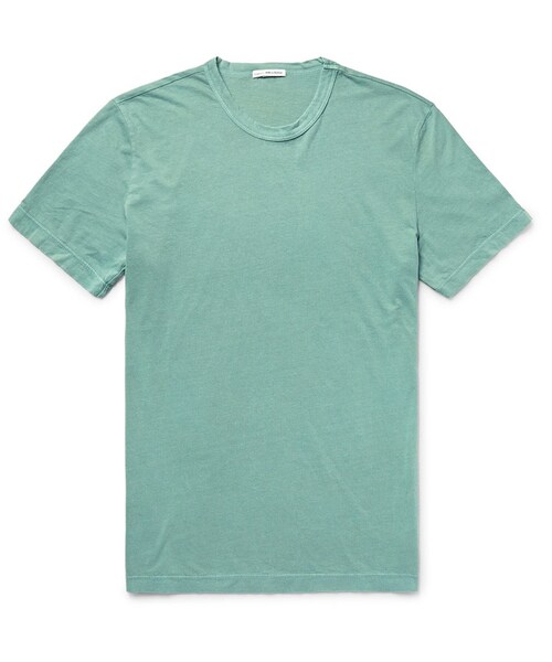 JAMES PERSE（ジェームスパース）の「James Perse Combed Cotton-Jersey T-Shirt（Tシャツ/カットソー・メンズ・Black/Red/Gray/Green/Blue/White・1/2/3/4/5）」の3枚目の写真