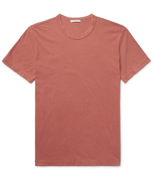 JAMES PERSE（ジェームスパース）の「James Perse Combed Cotton-Jersey T-Shirt（Tシャツ/カットソー・メンズ・Black/Red/Gray/Green/Blue/White・1/2/3/4/5）」の6枚目の写真