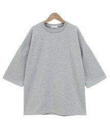 Dailyabout | ドロップショルダー7分袖ルーズフィットTシャツ(P0000WQM)(Tシャツ/カットソー)