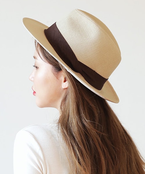 DHOLIC（ディーホリック）の「5COLORSカラーストラップポイントパナマハット（ハット・レディース・FREE）」の4枚目の写真