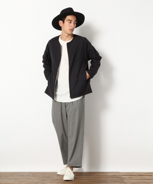 RAGEBLUE（レイジブルー）の「TWワイドアンクルパンツ（パンツ・ブラック/グレー/ブラウン）」の10枚目の写真