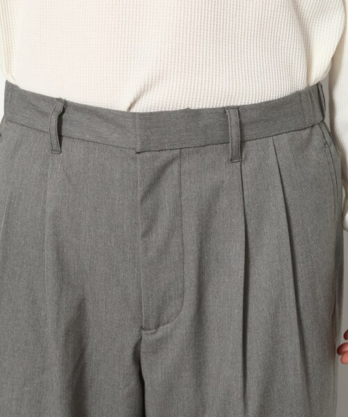 RAGEBLUE（レイジブルー）の「TWワイドアンクルパンツ（パンツ・ブラック/グレー/ブラウン）」の6枚目の写真