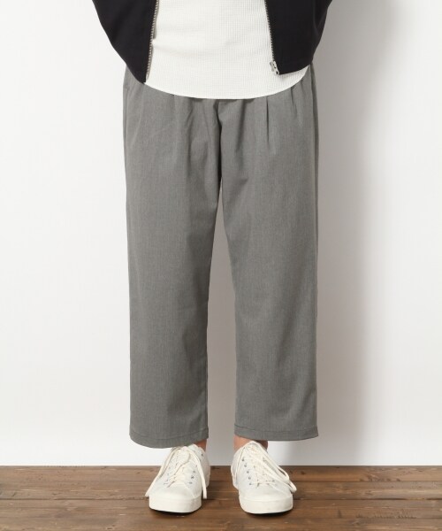 RAGEBLUE（レイジブルー）の「TWワイドアンクルパンツ（パンツ・ブラック/グレー/ブラウン）」の2枚目の写真