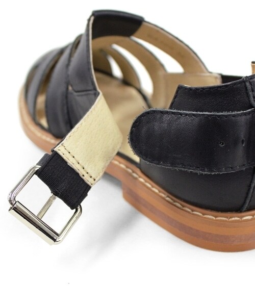 RNA-N（アールエヌエーエヌ）の「レザーサンダル（シューズ・レディース・ブラック/ホワイト/ブラウン・S/M）」の7枚目の写真