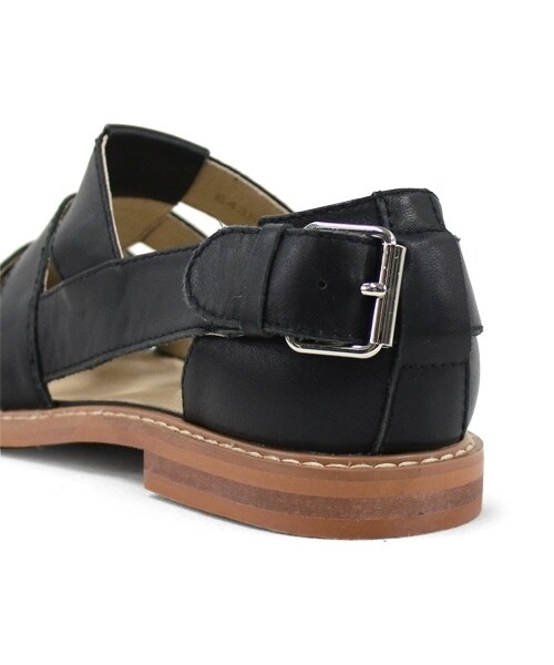 RNA-N（アールエヌエーエヌ）の「レザーサンダル（シューズ・レディース・ブラック/ホワイト/ブラウン・S/M）」の5枚目の写真