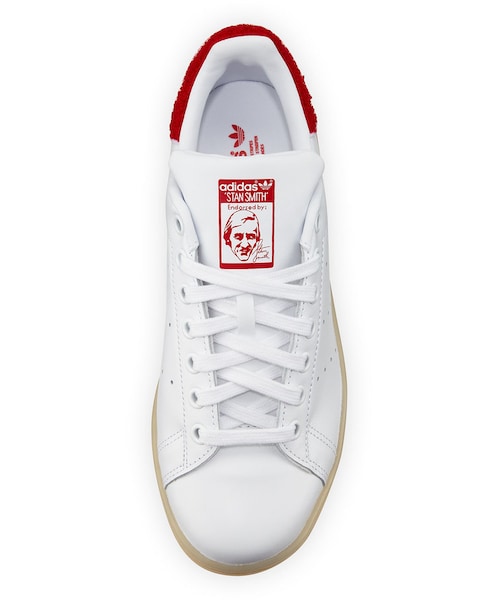 adidas（アディダス）の「Adidas Stan Smith Winter Sneaker, White/Red（スニーカー・レディース・Red・9.5B/39.5EU/5B/35EU/6B/36EU/8B/38EU/10B/40EU/7B/37EU/9B/39EU/7.5B/37.5EU/5.5B/35.5EU/8.5B/38.5EU/11B/41EU/10.5B/40.5EU/6.5B/36.5EU）」の2枚目の写真