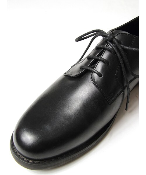 JACKROSE(ジャックローズ)の「×Luv maison レザープレーントゥーシューズ(シューズ・メンズ・ブラック・M/L)」の4枚目の写真