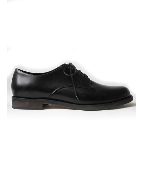 JACKROSE(ジャックローズ)の「×Luv maison レザープレーントゥーシューズ(シューズ・メンズ・ブラック・M/L)」の3枚目の写真