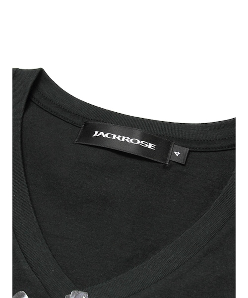 JACKROSE（ジャックローズ）の「サングラスVネックTEE 2017（トップス・メンズ・ブラック/ホワイト/ピンク/サックス・M/L）」の11枚目の写真
