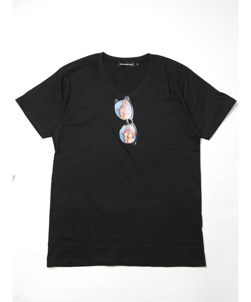 JACKROSE（ジャックローズ）の「サングラスVネックTEE 2017（トップス・メンズ・ブラック/ホワイト/ピンク/サックス・M/L）」の15枚目の写真