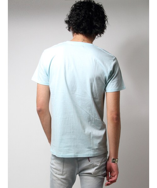 JACKROSE（ジャックローズ）の「サングラスVネックTEE 2017（トップス・メンズ・ブラック/ホワイト/ピンク/サックス・M/L）」の18枚目の写真