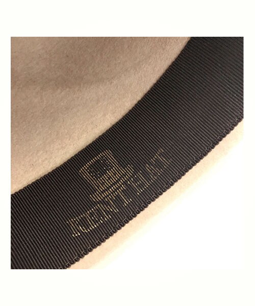 KENT HAT(ケントハット)の「WAGASHIボーラー 白餡(ベージュ)(ハット・メンズ・その他)」の4枚目の写真
