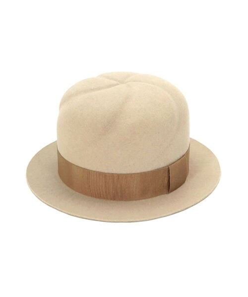 KENT HAT(ケントハット)の「WAGASHIボーラー 白餡(ベージュ)(ハット・メンズ・その他)」の2枚目の写真