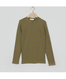 OLDMICKEY  | ラウンドネックボーダー長袖Tシャツ(P000BJXC)(Tシャツ/カットソー)