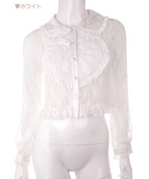 Bobon21 | 小花柄レースブラウス/キャミ付(シャツ/ブラウス)