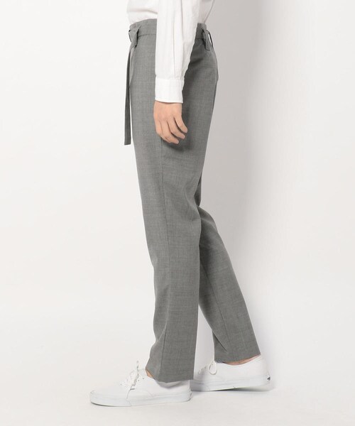 Elephant Blanc(エレファンブラン)の「Elephant Blanc/エレァンブラン/別注スリムスラックス/super140(パンツ・メンズ・BLACK/GREY/NAVY・F)」の2枚目の写真